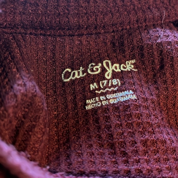 💛10 for $10 or BOGO FREE Girls’ Cat & Jack Long Sleeved Top M 7-8 - Picture 4 of 5